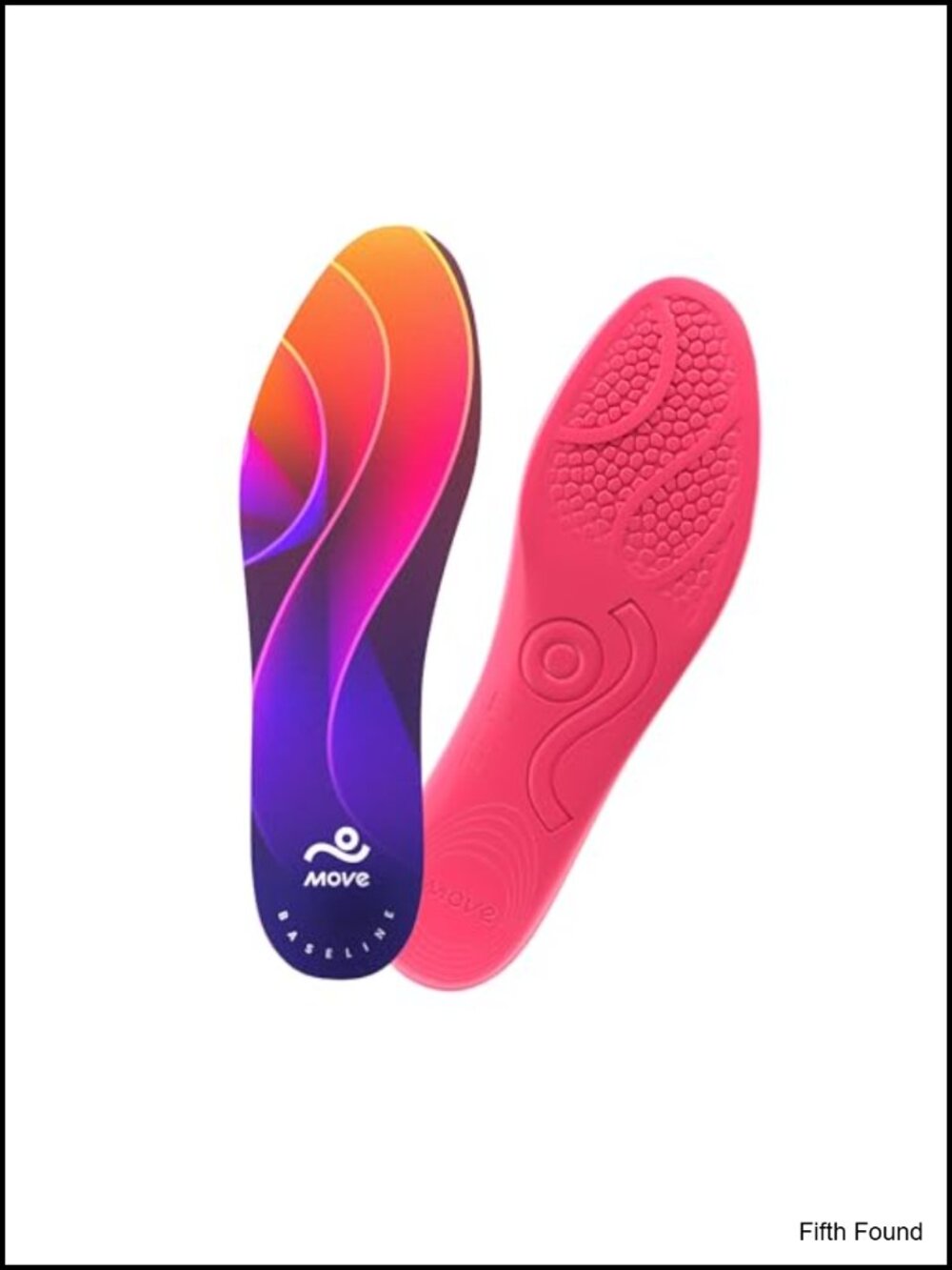 Unisex Sport Insole Low Profile Zero Drop MoveX Foam Cushion